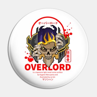 Overlord Skeleton Magician Pin