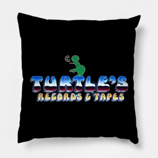 Turtle's Records & Tapes - 3D Metallic Pillow