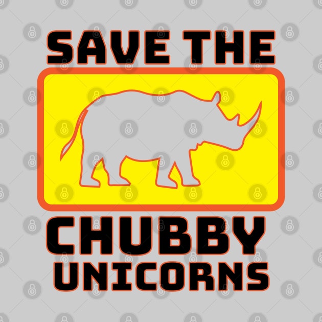 Save the Chubby Unicorns by zehrdesigns