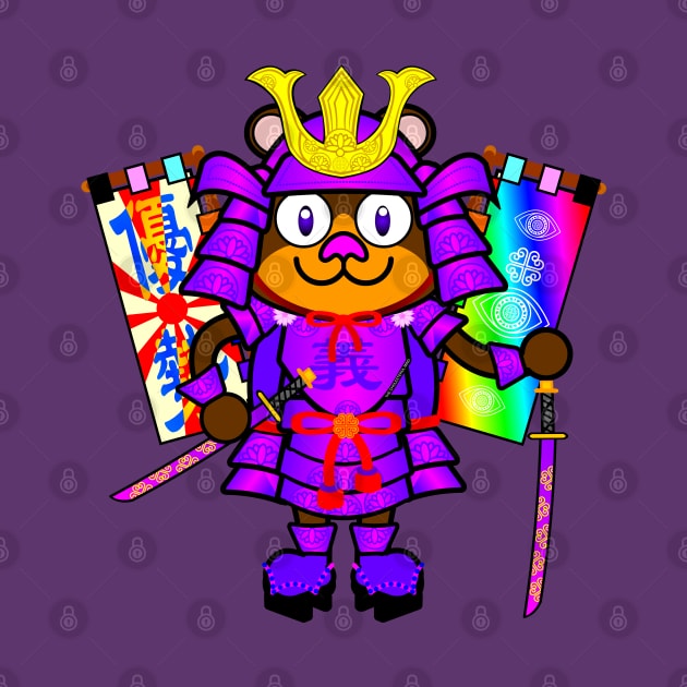 SUMMER PRIDE FESTIVAL: SAMURAI BEAR by cholesterolmind