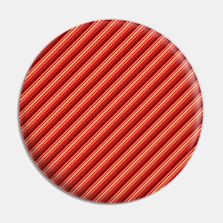 Candy Cane Stripes - Gilded Traditions - Minimalist Colorful Holidays Pin