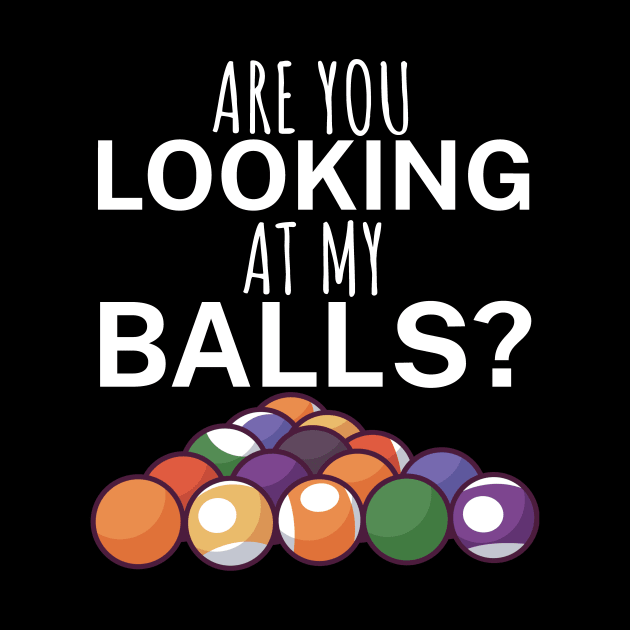 Are you looking at my balls by maxcode