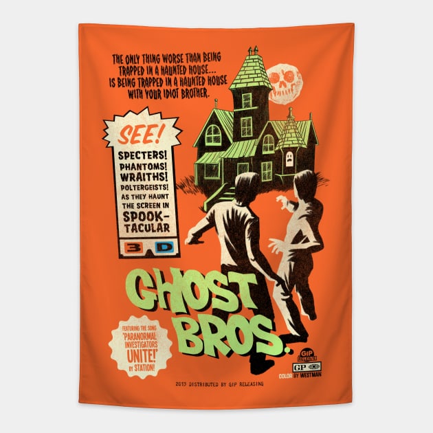 Ghost bros. Tapestry by GiMETZCO!