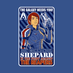 JOIN COMMANDER SHEPARD T-Shirt