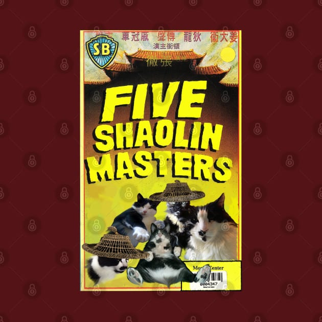 Five Shaolin Masters by TenomonMalke