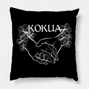 KOKUA Hawaiian Helping Hands Pillow