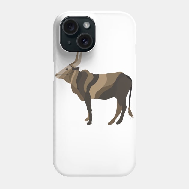 Wandering Cow Phone Case by Harbourpark