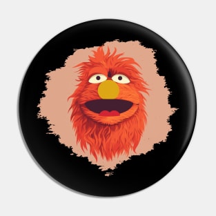 Red Muppets Pin