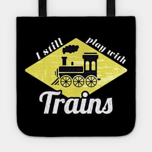 Railroader Play With Trains Locomotive Tote