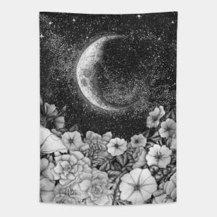 Moonlight in the Garden Tapestry