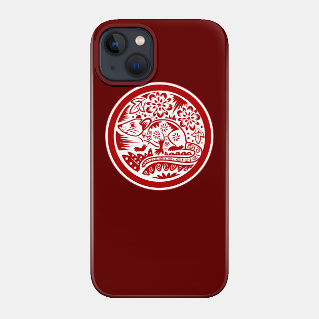 Chinese Zodiac - Rat - Year Of The Rat - Phone Case