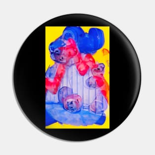 Down Bad Bears 01 - Vipers Den - Genesis Collection Pin