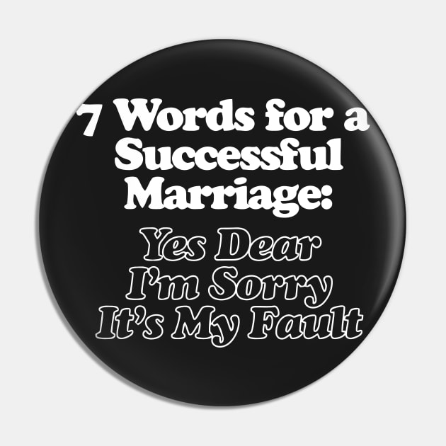 7 Words for a Successful Marriage Pin by Mariteas