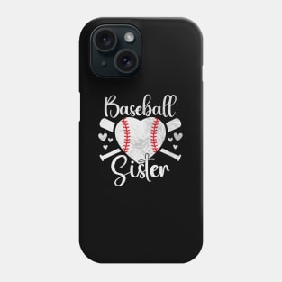 Baseball Sister Toddler Baby Baseball Player Phone Case