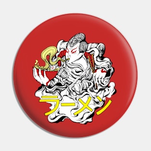 Ramen Warrior Pin