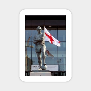 Bobby Moore Statue England Flag Wembley Stadium Magnet