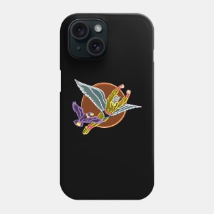 Birdman neon color Phone Case