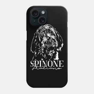 Funny Proud Spinone Italiano dog portrait Phone Case