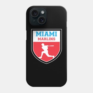 Miami Marlins Fans - MLB T-Shirt Phone Case