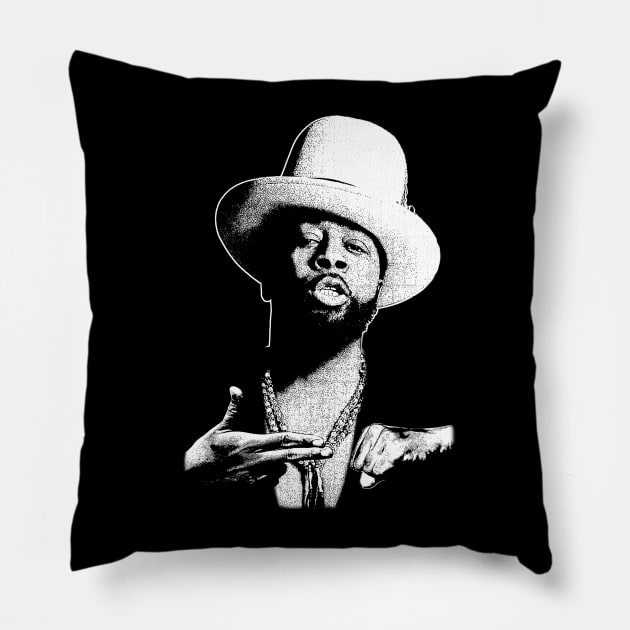 WYCLEF JEAN // The Fugees // Run The Jewels Style Pillow by Hand And Finger