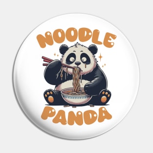 Noodle Panda Pin