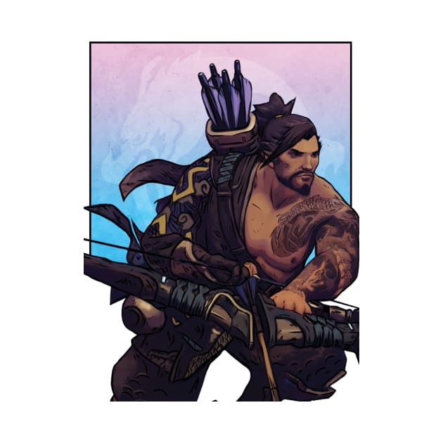 Overwatch - Hanzo by LiamShaw