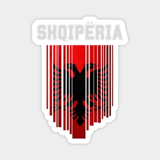 Albania flag, albanian flag Magnet