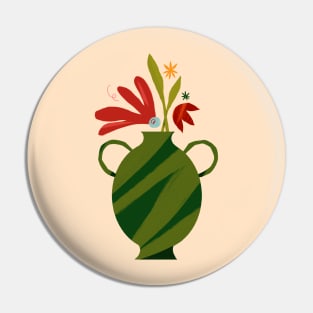 Spring vase Pin