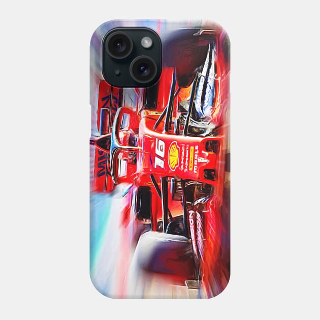 Charles Leclerc Phone Case by DeVerviers