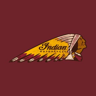 Retro Indian Motorcycle Sign T-Shirt