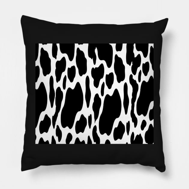 Cow spots pattern Pillow by kyokyyosei