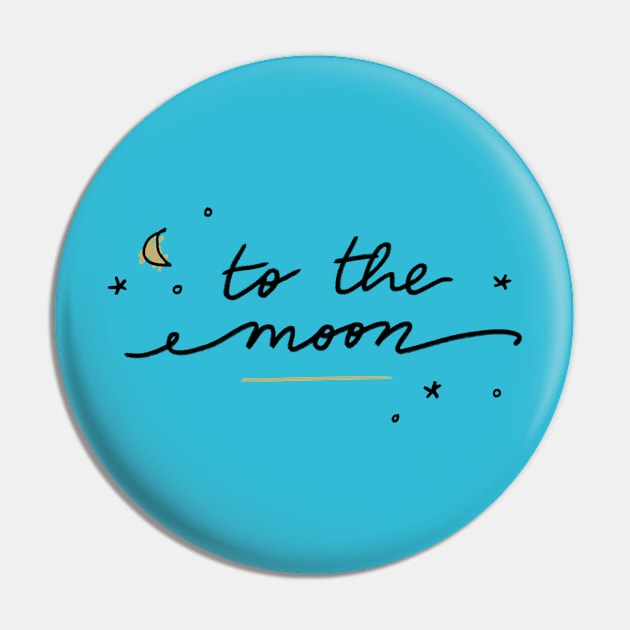 To the moon Pin by Delta Zero Seven