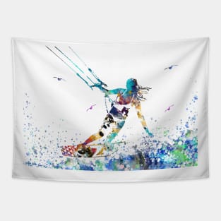 Kitesurfing Tapestry