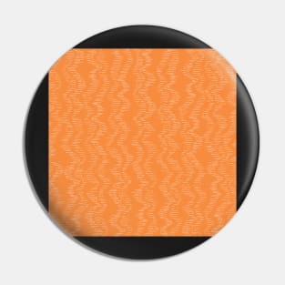 Zesty orange zig zag organic path Pin