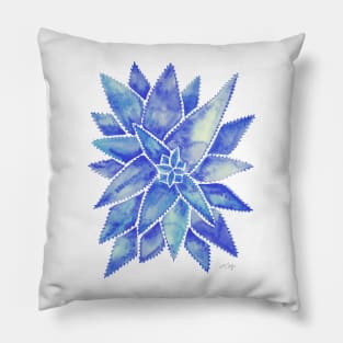 Blue Aloe Vera Pillow