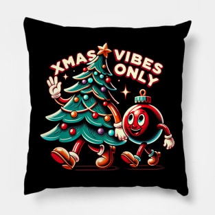 Xmas Vibes Only Pillow