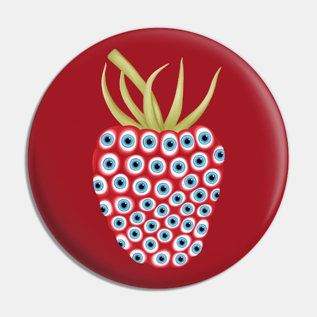 Redeye-Berry Pin by Bugs & Berries