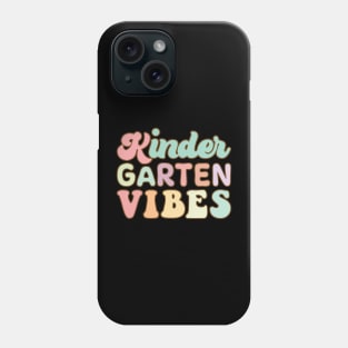 Hippie Kindergarten Vibes Teacher Kids 1st Day Of School Phone Case