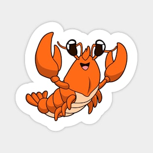 Kawaii lobster Magnet