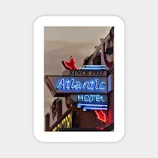 Atlantic Hotel Sign Magnet