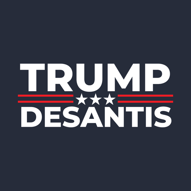 Trump DeSantis 2024 by The Libertarian Frontier 