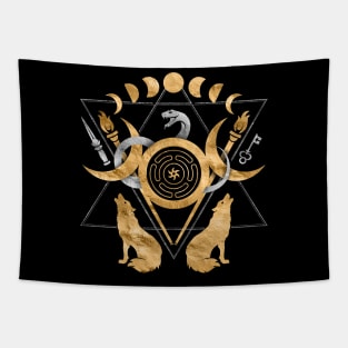 Symbols of Hecate Tapestry