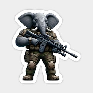 Tactical Elephant Magnet