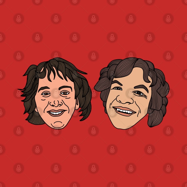 Gene and Dean Ween by brooklynmpls