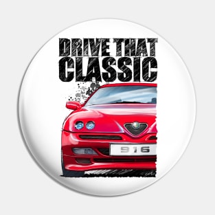 Drive that Classic Alfa 916 GTV Coupé and Spider Pin