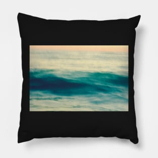 Abstract Ocean Waves 2 Pillow