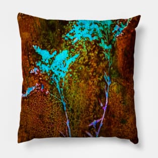 Rusty Cyanotype Pillow