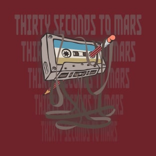 Thirty Seconds To Mars Cassette T-Shirt