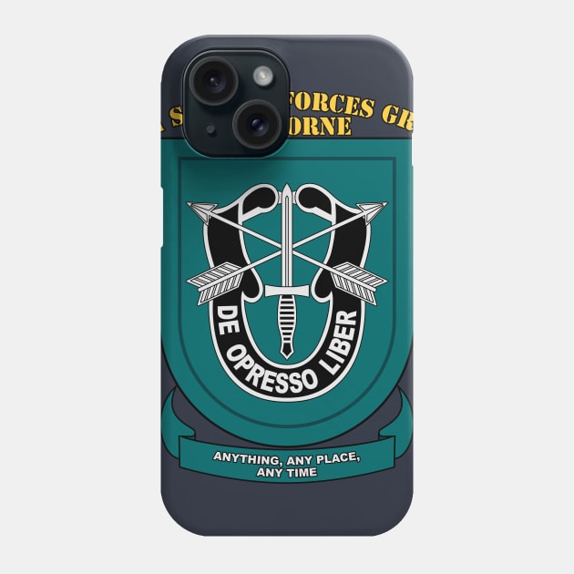 19th Special Forces Group Phone Case by MBK