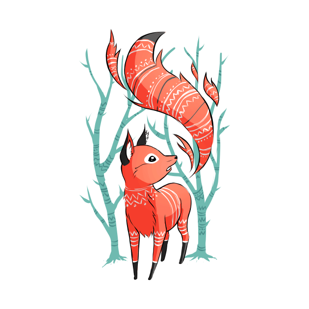 Winter Fox by Freeminds